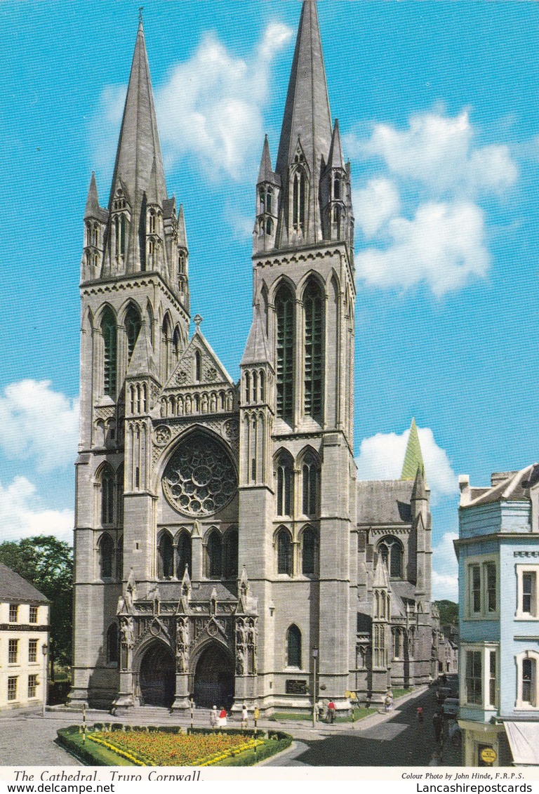 Postcard Truro The Cathedral Cornwall By John Hinde My Ref  B22441 - Other & Unclassified