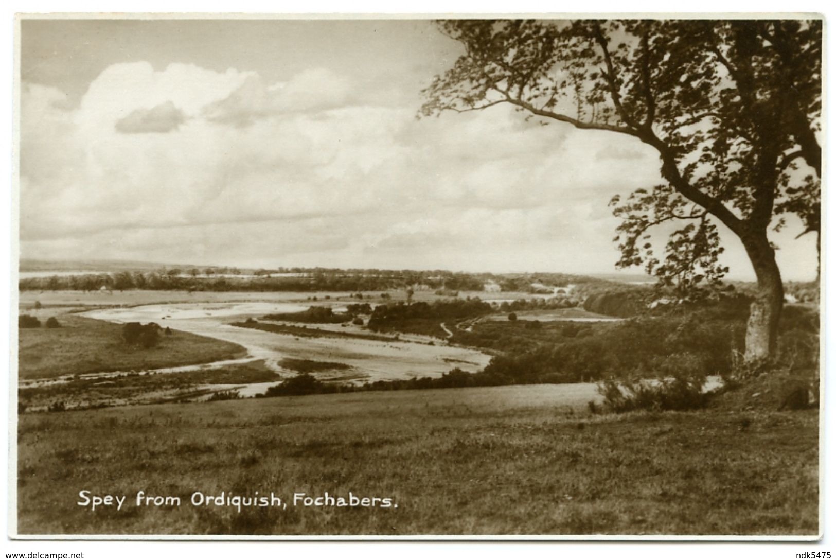 FOCHABERS : SPEY FROM ORDIQUISH - Moray