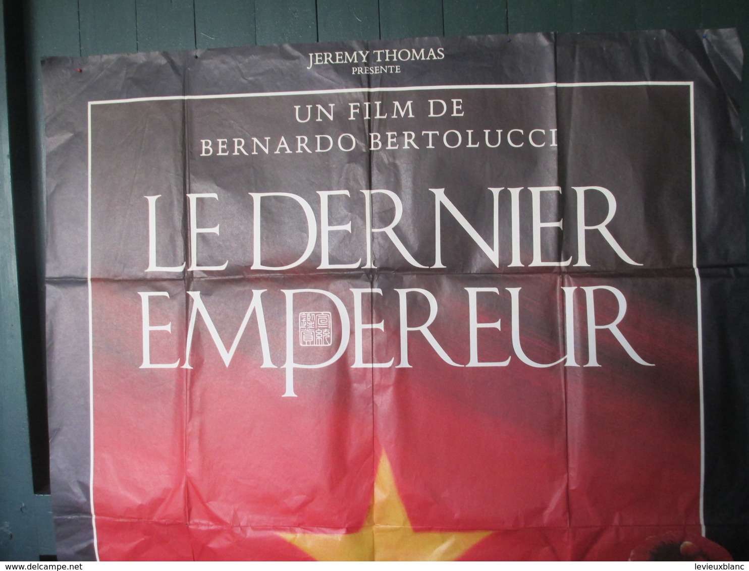 Affiche De Cinéma D'Epoque/Grand  Format/Le DERNIER EMPEREUR/John LONE/Joan CHEN/Peter O'TOOLE/Bertolucci/1987  AFF24 - Affiches