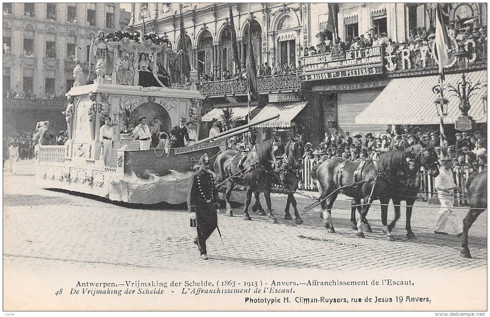 ANTWERPEN - Vrijmaking Der Schelde (1863 - 1913) - 48 - De Vrijmaking Der Schelde - Antwerpen