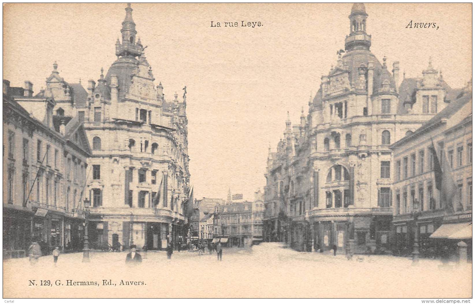 ANVERS - La Rue Leys - Antwerpen