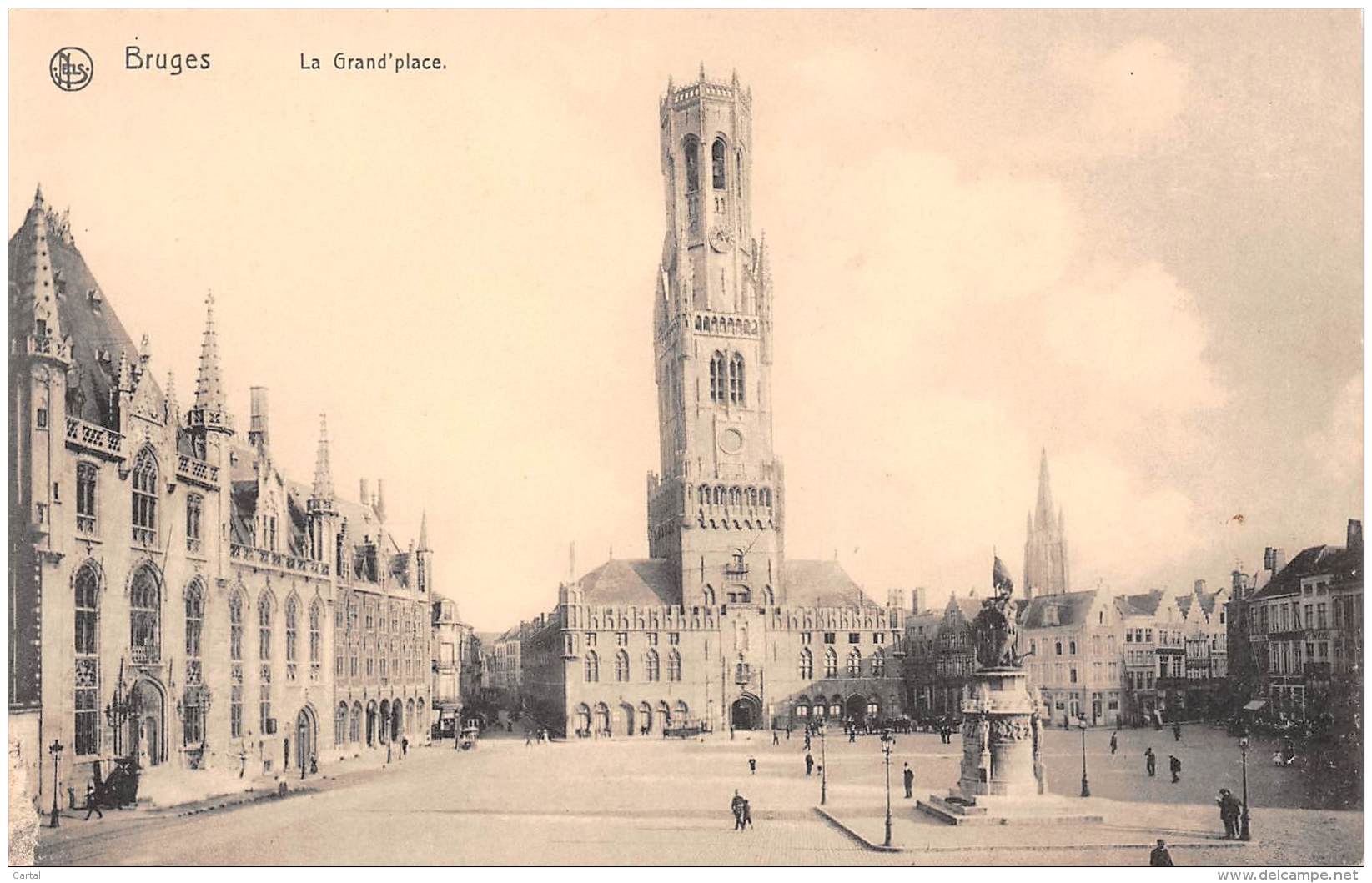 BRUGES - La Grand'place - Brugge