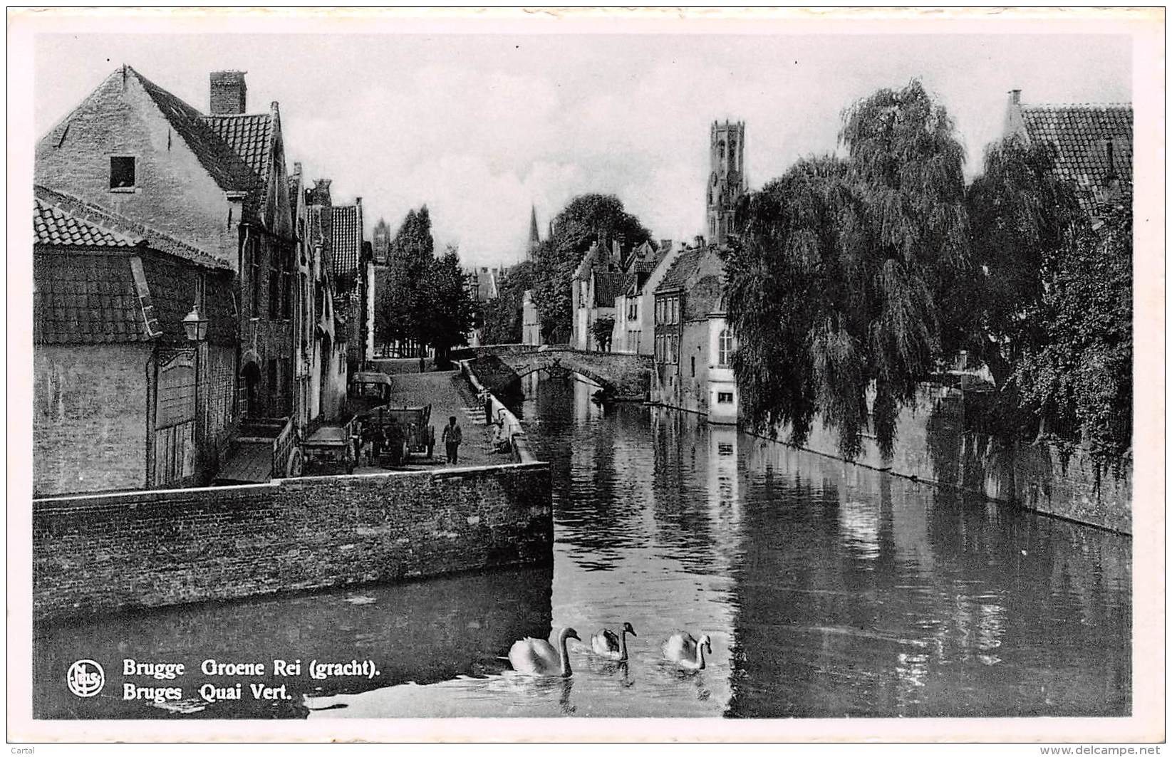 BRUGGE - Groene Rei (gracht) - Brugge