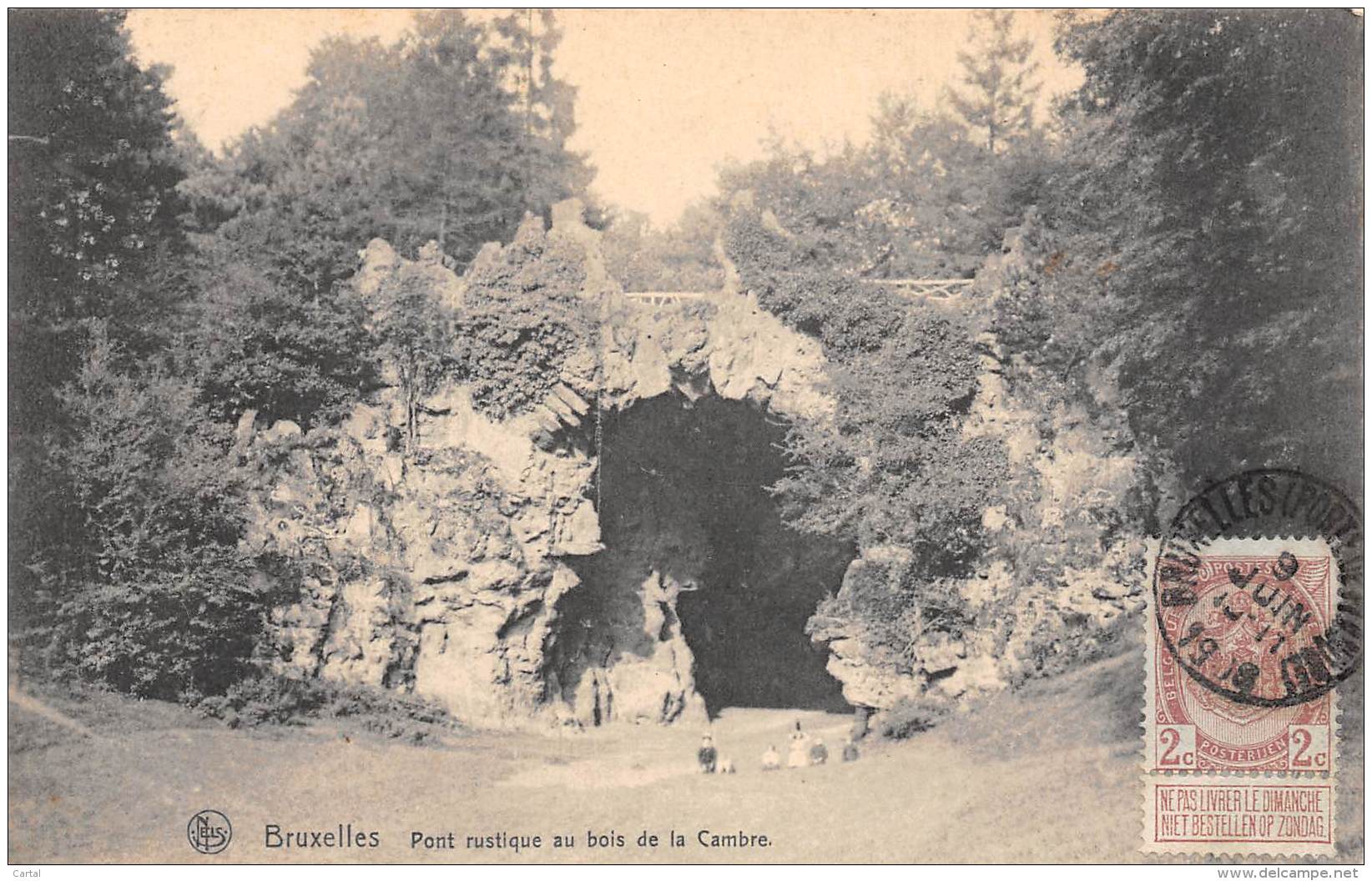 BRUXELLES - Pont Rustique Au Bois De La Cambre - Bossen, Parken, Tuinen