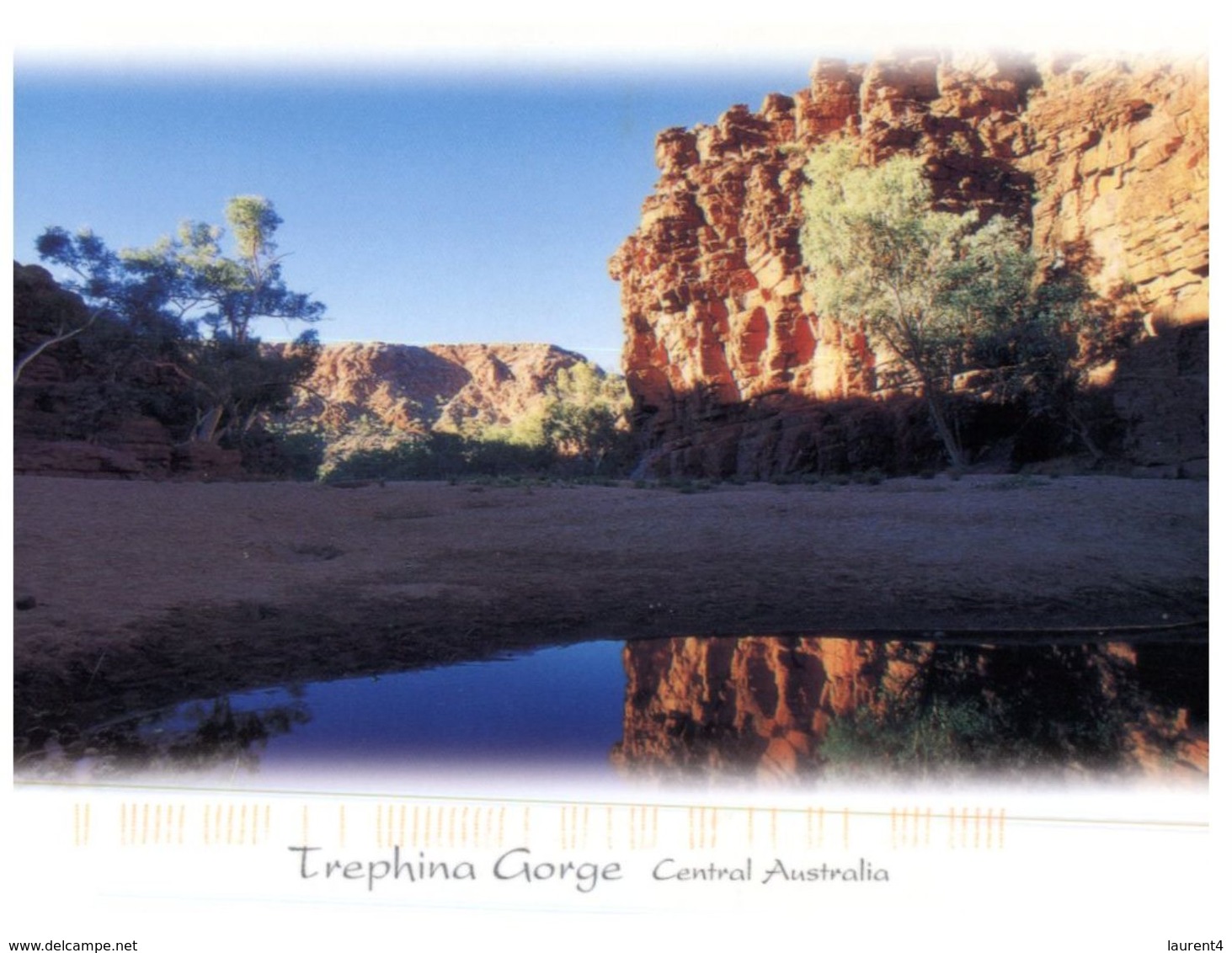 (361) Australia - (with Stamp And Postmark)  NT - Trephina Gorge - The Red Centre