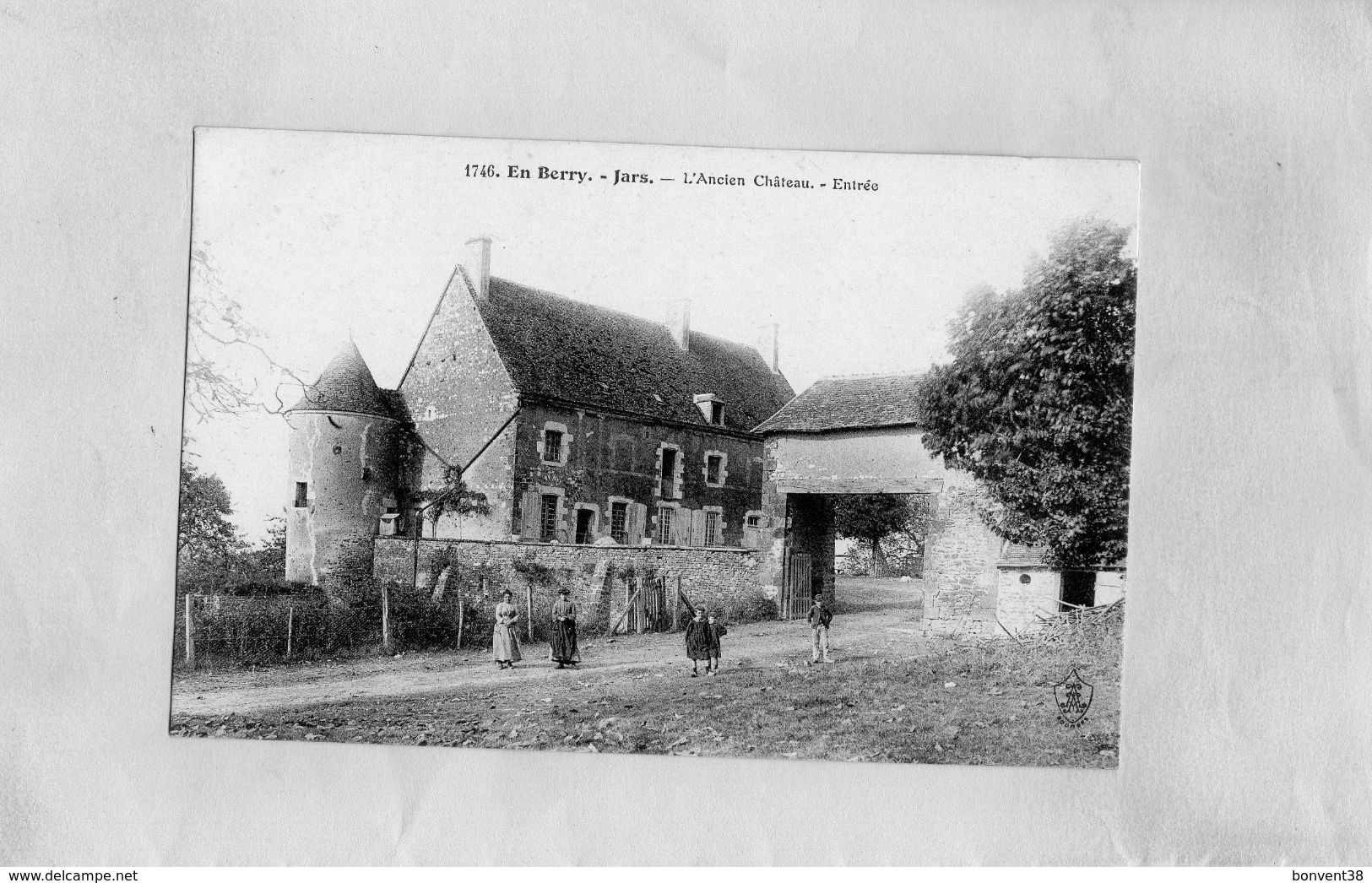 Carte Postale - JARS - D18 - L'Ancien Château - Entrée - Autres & Non Classés