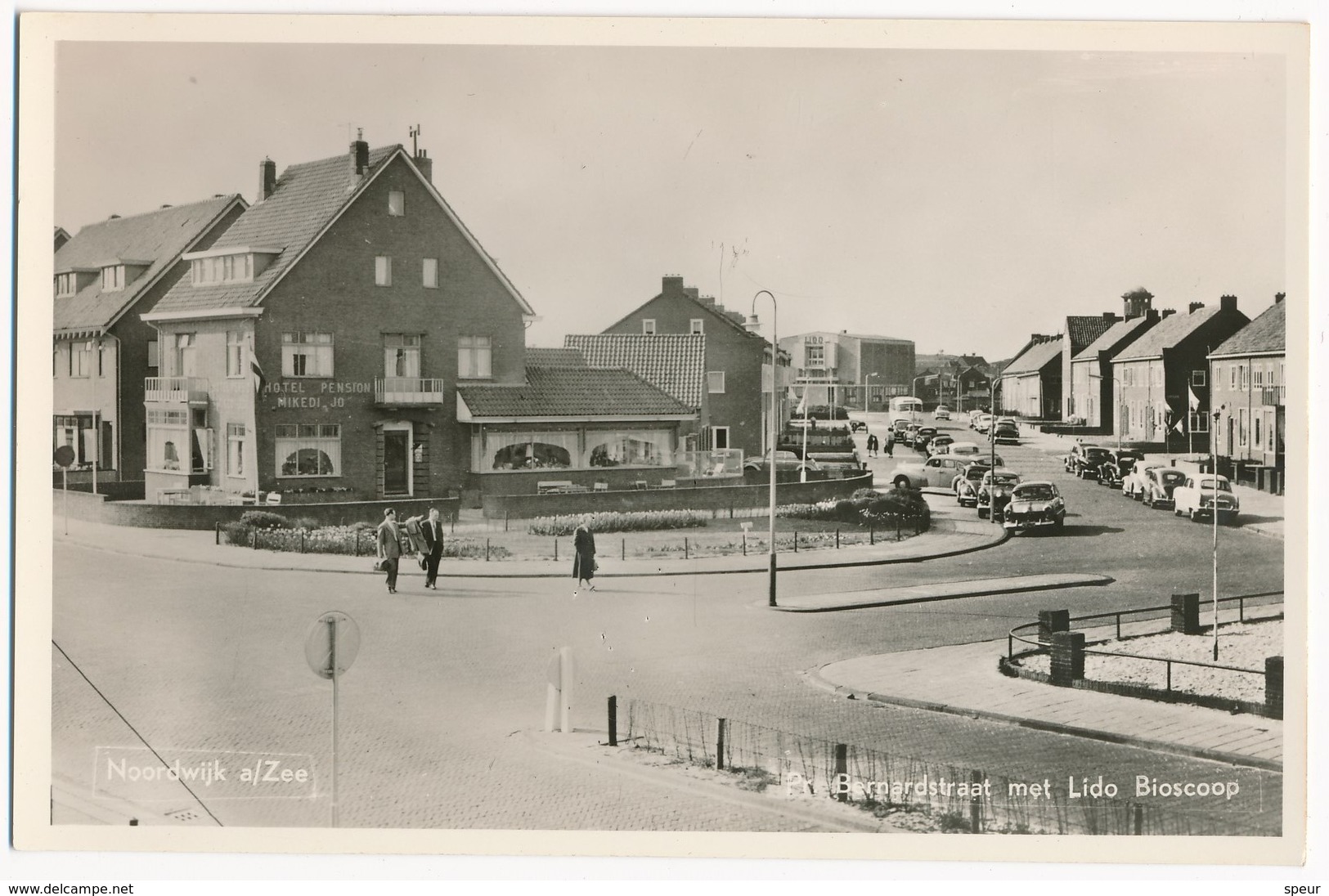 Noordwijk, Boulevardstraat Met Lido Bioscoop, ± 1960 - Noordwijk (aan Zee)