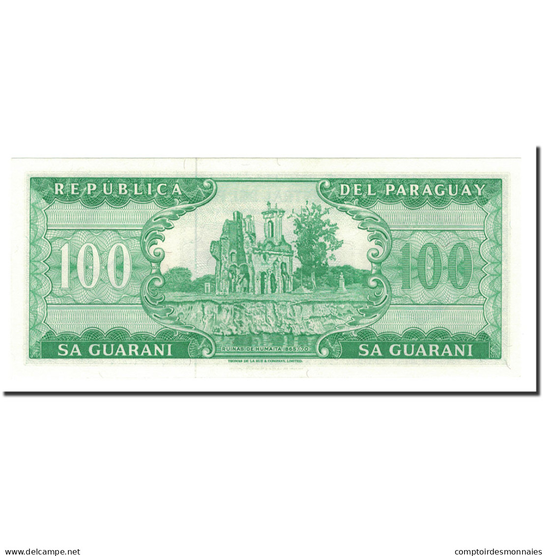 Billet, Paraguay, 100 Guaranies, L1952, KM:198a, NEUF - Paraguay