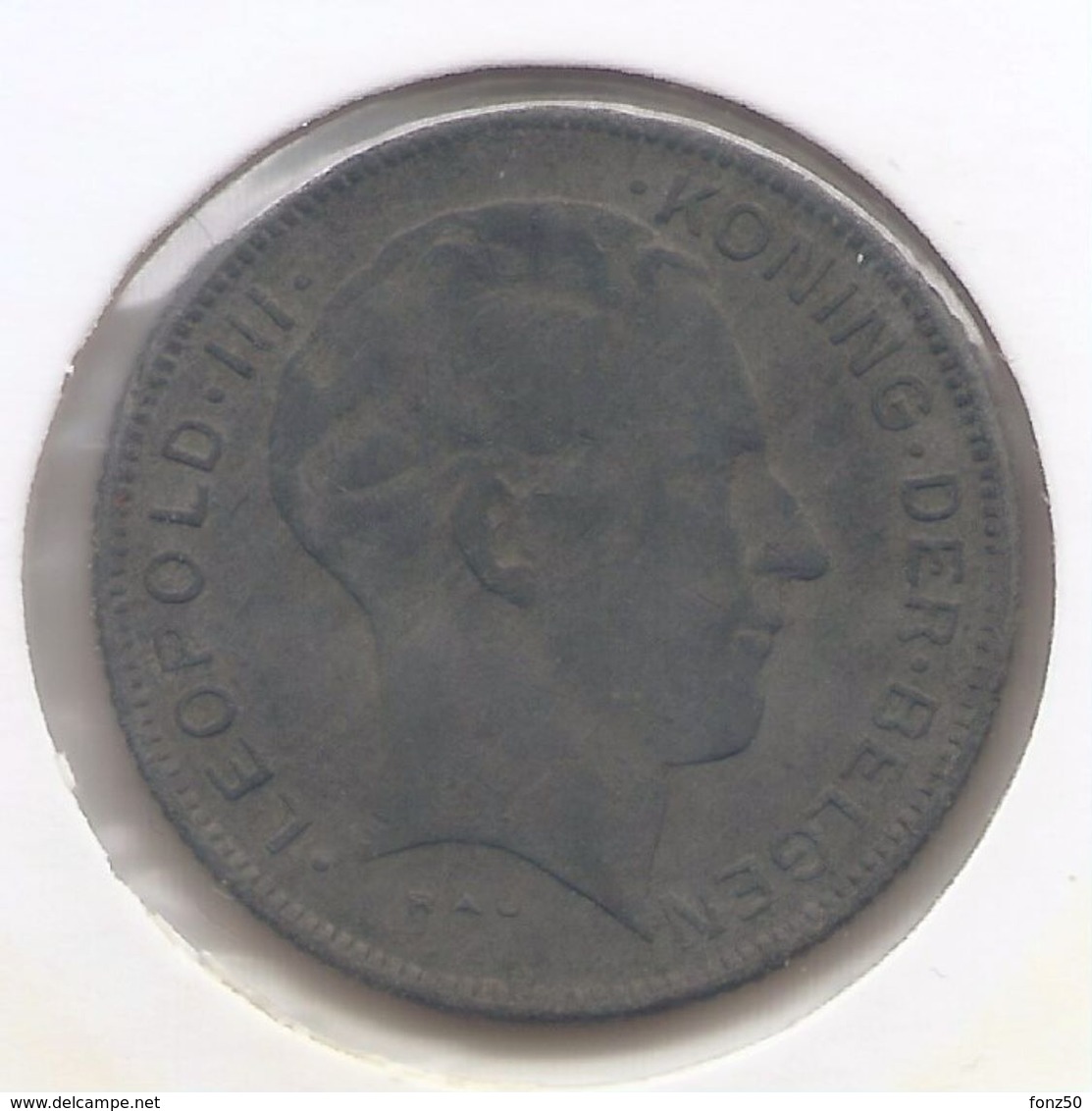 LEOPOLD III * 5 Frank 1941 Vlaams * Prachtig * Nr 7654 - 5 Francs