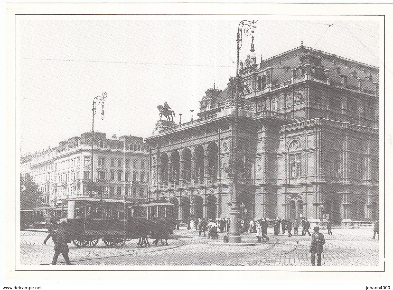 Wien I. Oper Foto Um Die Jahrhundertwende - Ringstrasse