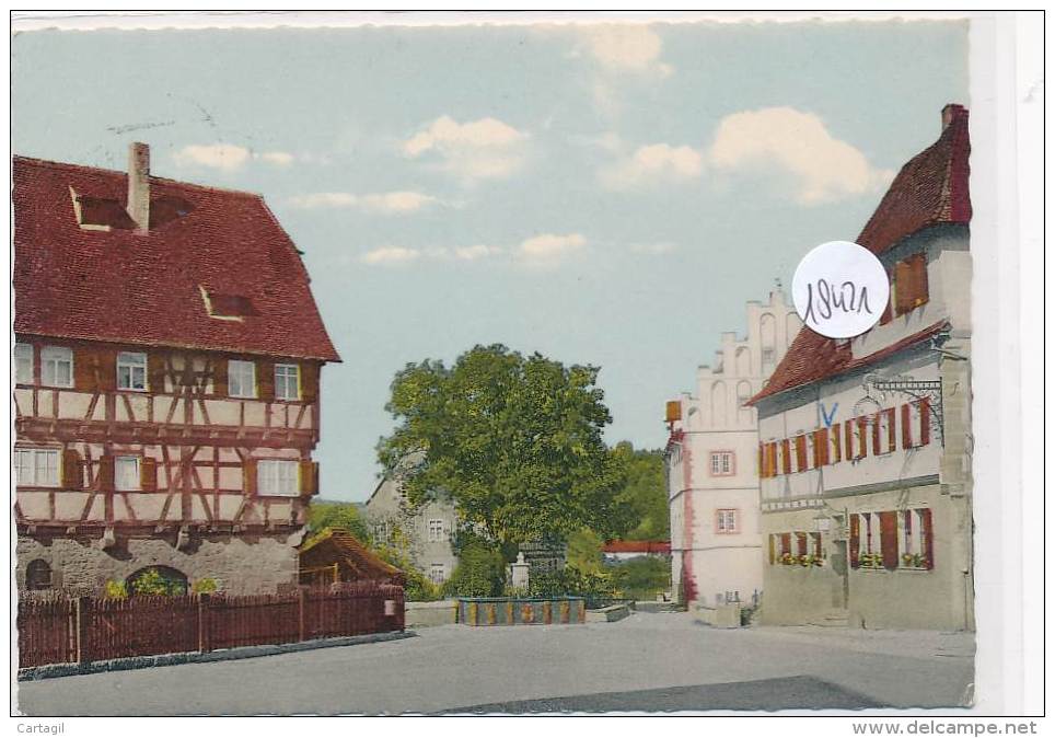 CPM GF -18421- Allemagne - Vellberrg - Gasthof "Zum Ochsen"-Envoi Gratuit - Schwaebisch Hall