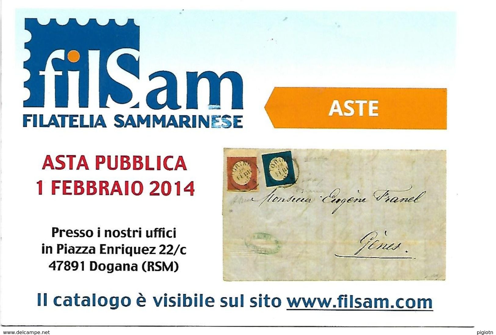 SM002 -SAN MARINO 2013 - INTERO POSTALE C73+832 - Enteros Postales