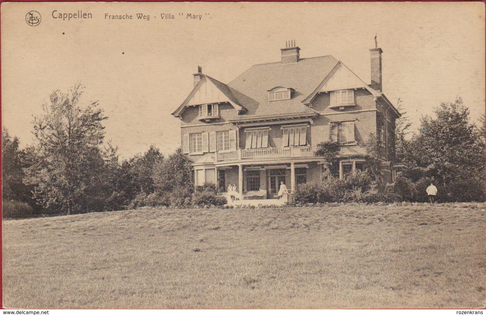 Kapellen Cappellen Fransche Weg Villa Mary Kasteel Chateau Geanimeerd ZELDZAAM (In Zeer Goede Staat) - Kapellen