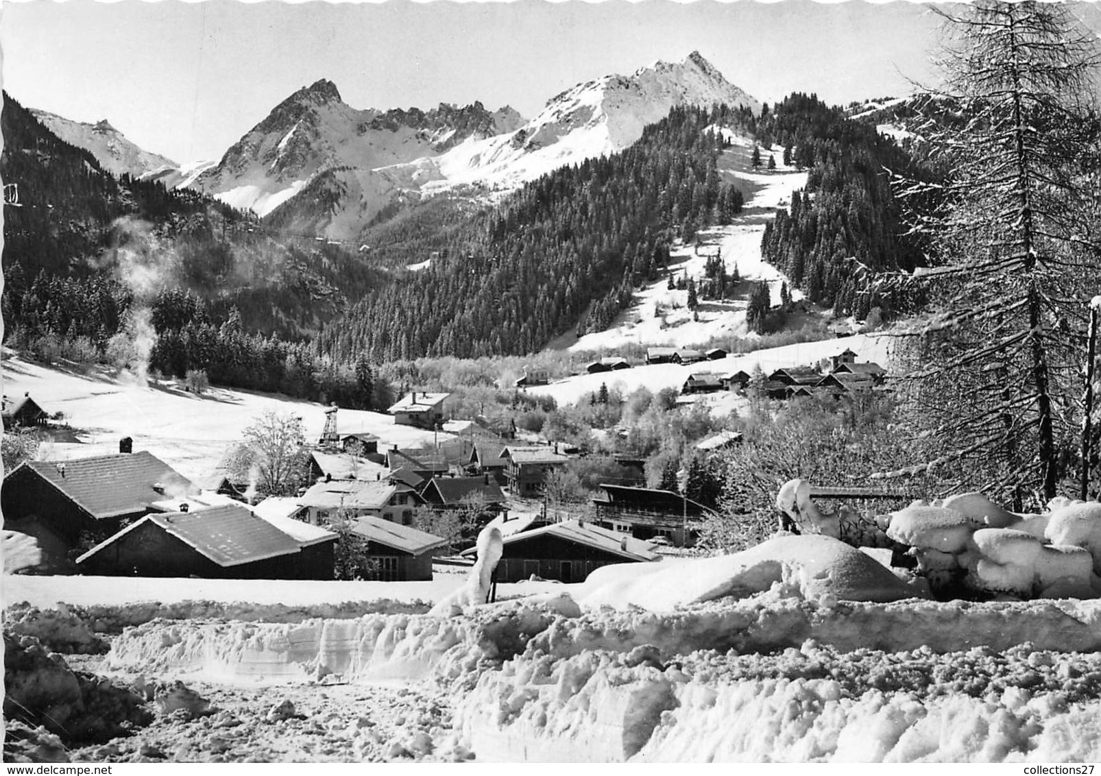 74-LES CONTAMINES- VUE GENERALE - Les Contamines-Montjoie