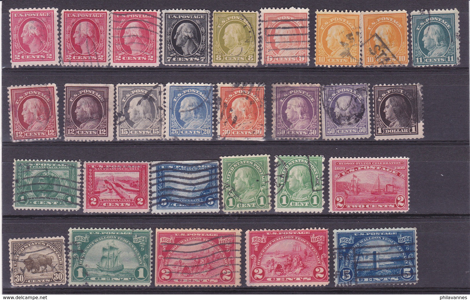 Etats Unis, Petite Collection Timbres Anciens, Cote 1225€ (W1807/012) - Collections