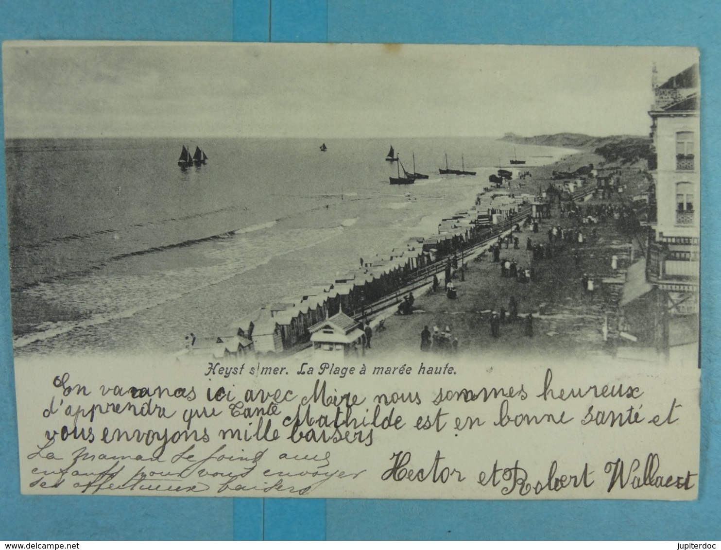 Heyst S/Mer La Plage à Marée Haute - Heist