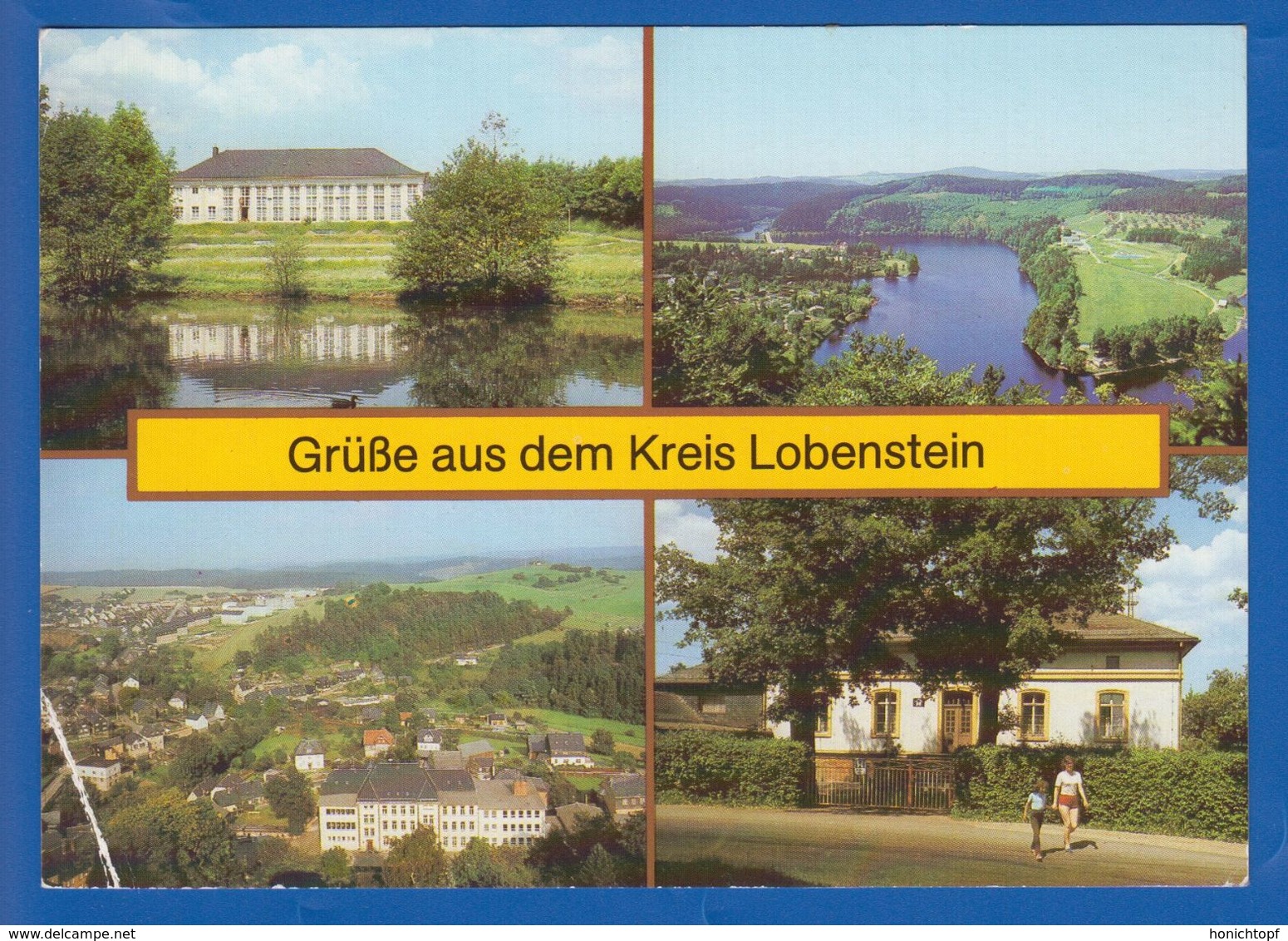 Deutschland; Lobenstein; Multibildkarte Mit Ebersdorf Und Schönbrunn - Lobenstein