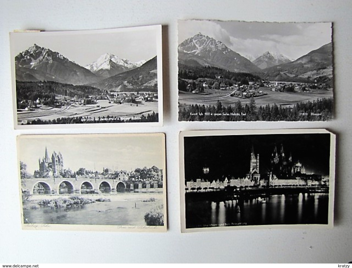 ALLEMAGNE ET AUTRICHE - LOT DE 50 Anciennes Cartes Postales - 5 - 99 Postcards