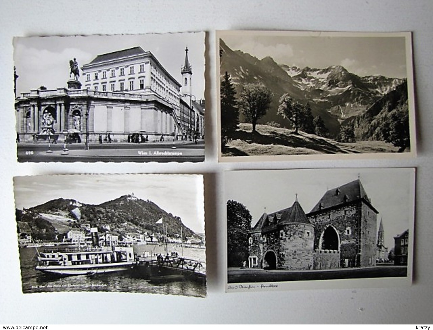 ALLEMAGNE ET AUTRICHE - LOT DE 50 Anciennes Cartes Postales - 5 - 99 Postcards