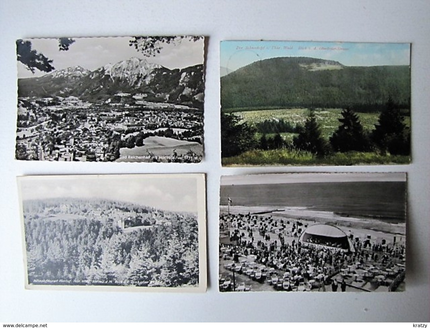 ALLEMAGNE ET AUTRICHE - LOT DE 50 Anciennes Cartes Postales - 5 - 99 Postcards