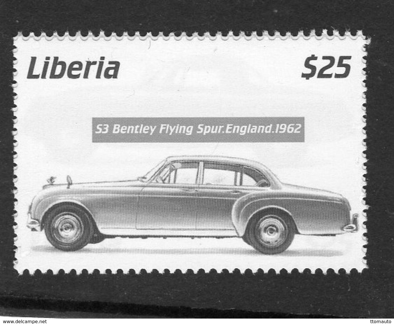 Liberia  -   Bentley Flying Spur (UK)  -  1962  -  1v Timbre  -   Neuf/Mint - Cars