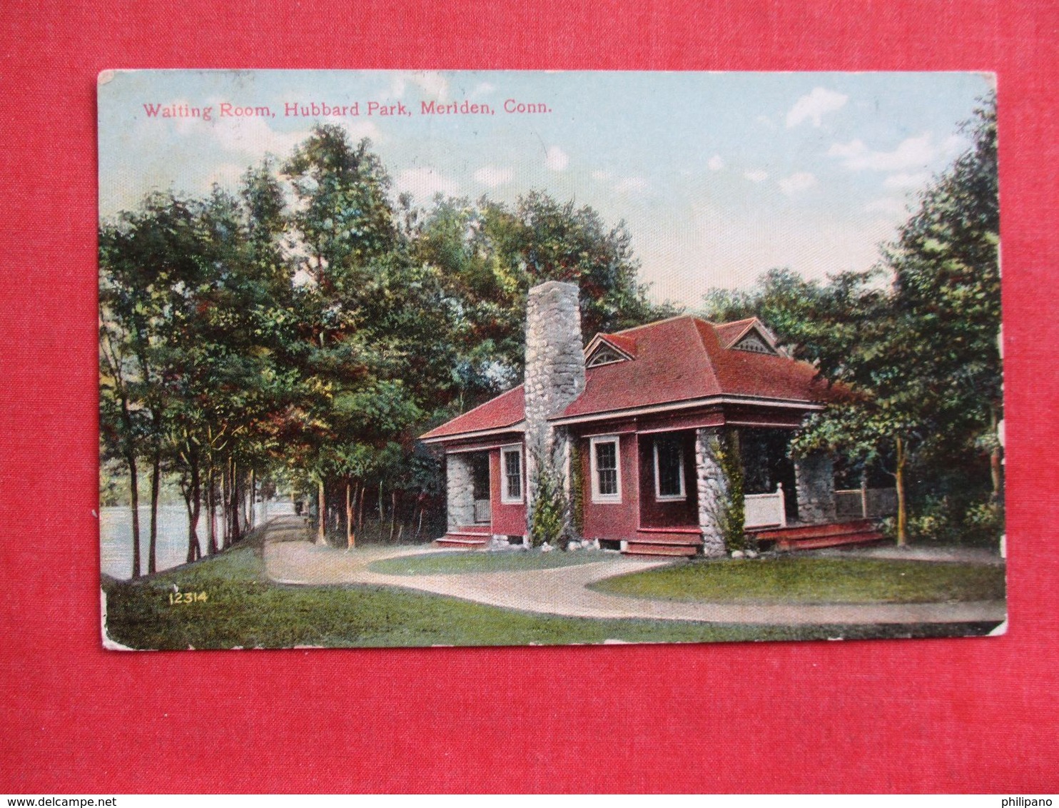 Waiting Room  Hubbard Park  - Meriden Connecticut    > Ref 2901 - Hartford