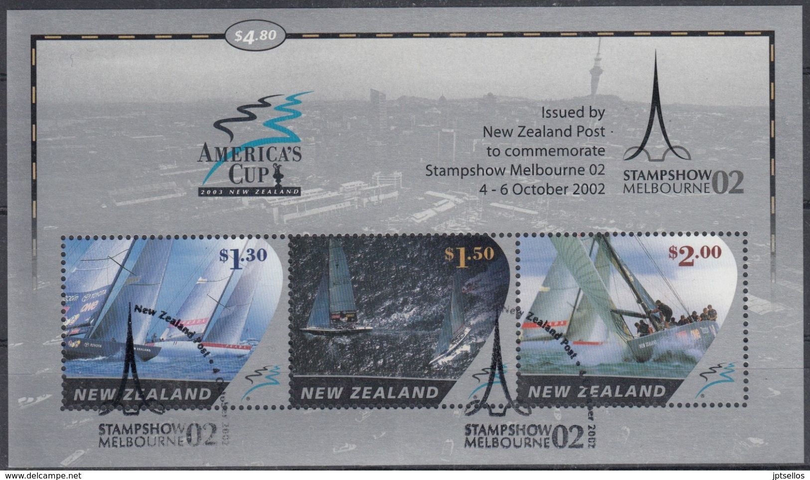 NUEVA ZELANDA 2002 Nº HB-162 USADO - Used Stamps