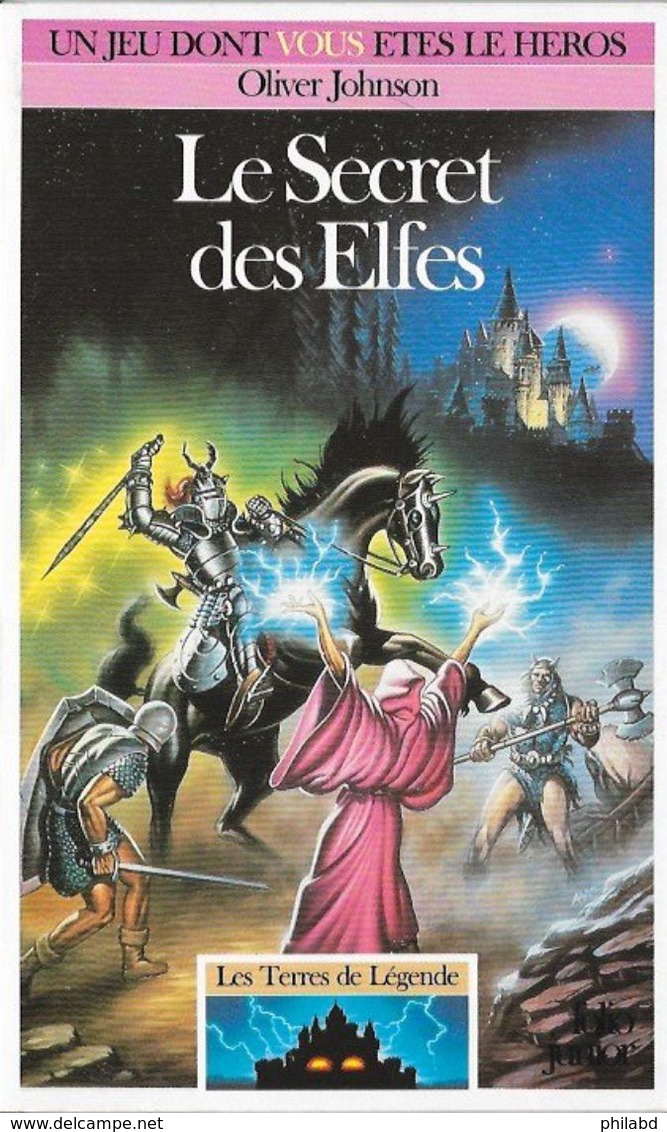 Les Terres De Légende 3 - Le Secret Des Elfes - Folio Junior - 1991 TB - Other & Unclassified