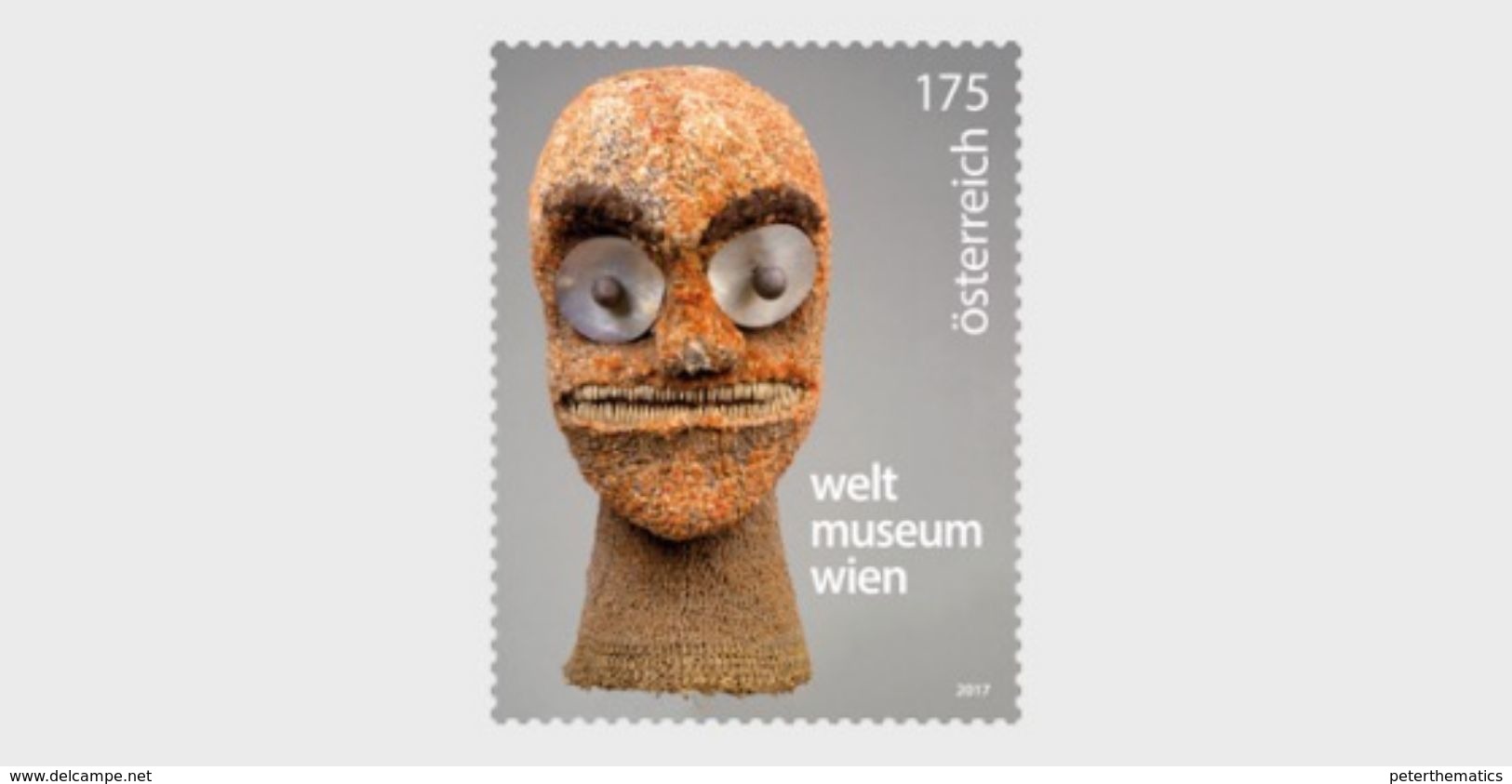 AUSTRIA, 2017, MNH, ART, WOLRD MUSEUM, VIENNA, HAWAIAN DEITIES,1v - Musées