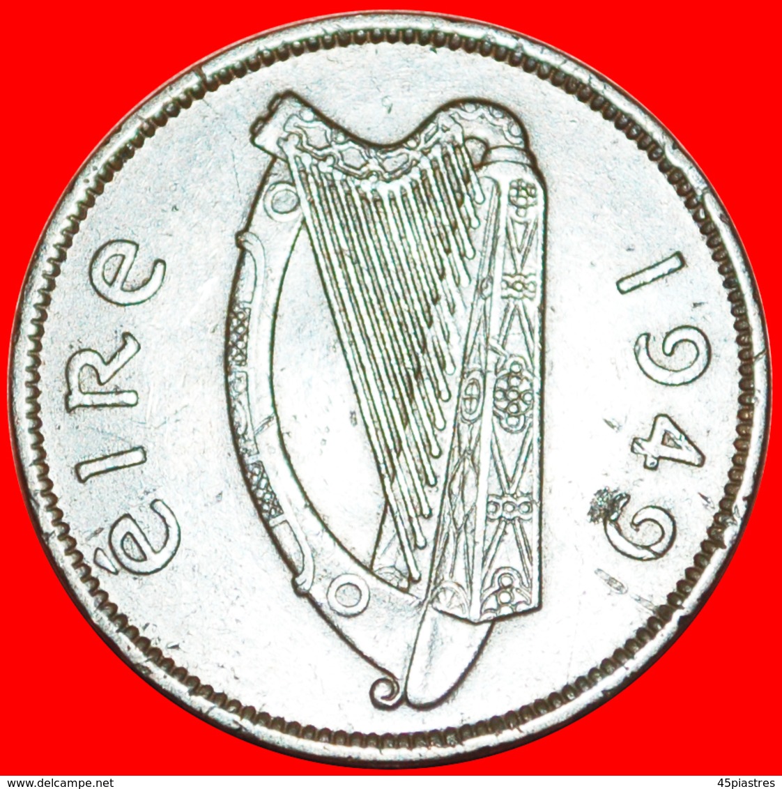 √ PIG AND PIGLETS: IRELAND ★ 1/2 PENNY 1949! LOW START ★ NO RESERVE! - Irlande