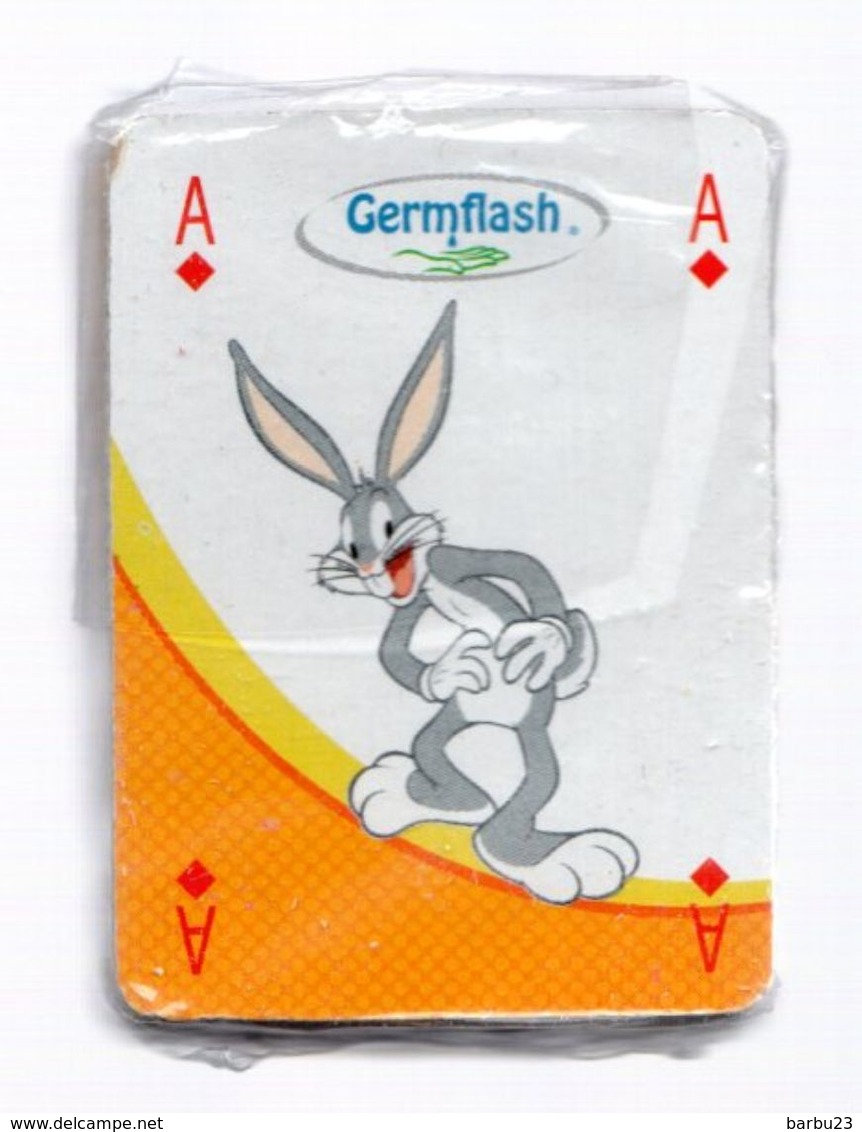 Mini Jeu De 32 Cartes Looney Tunes Par Germflash Complet Mais Emballage Cellophane Ouvert - Kartenspiele (traditionell)