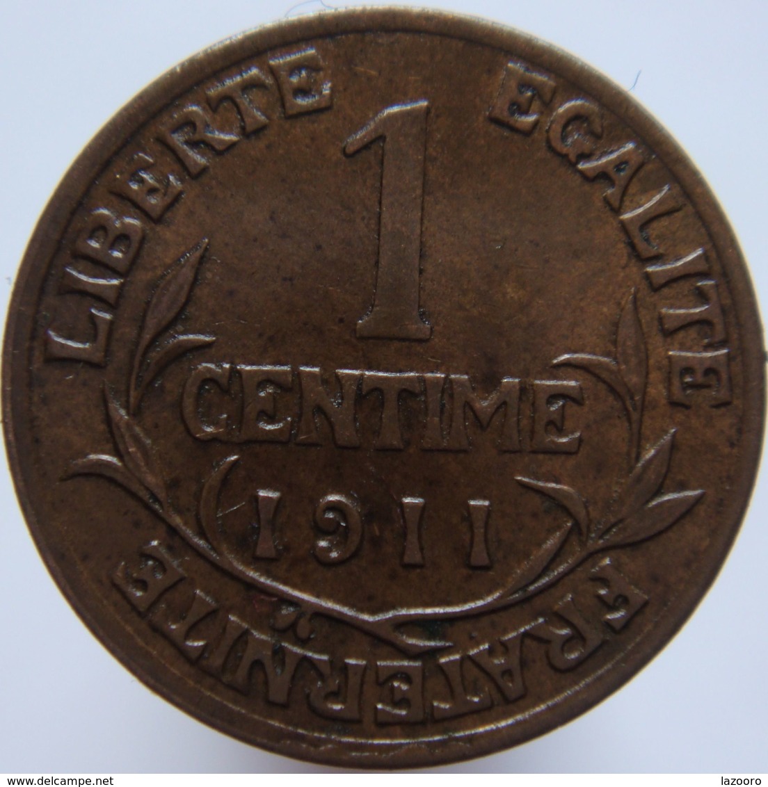 LaZooRo: France 1 Centime 1911 XF / UNC - 1 Centime