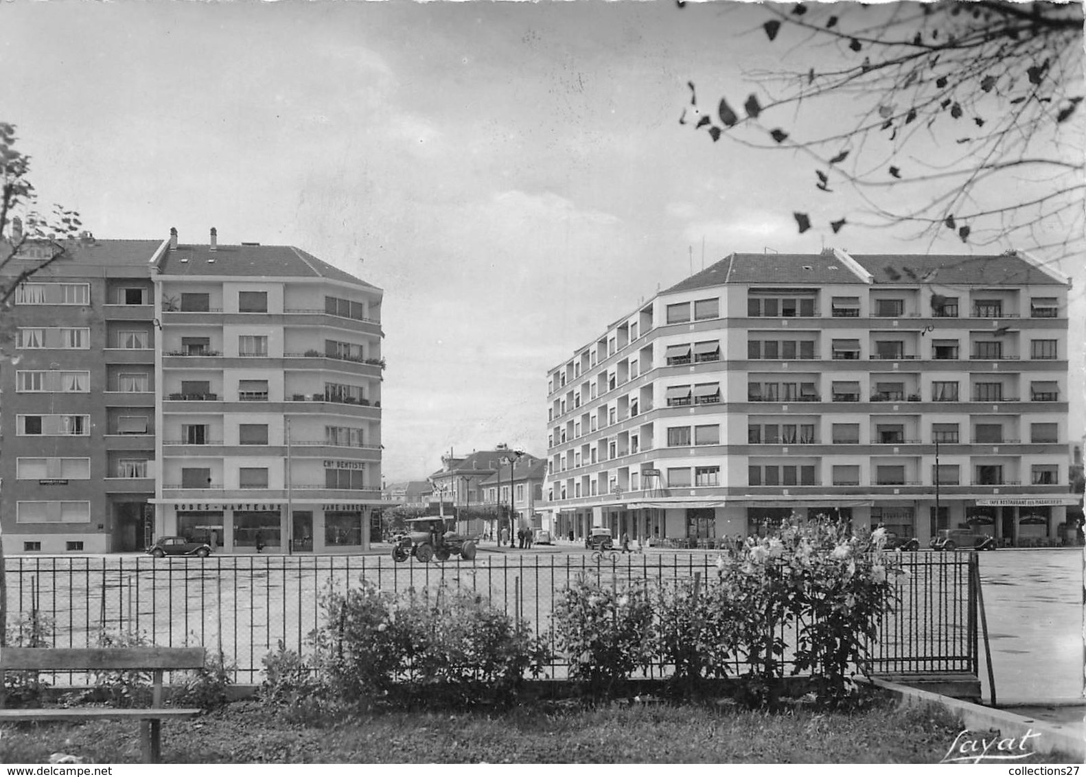 74-ANNEMASSE- PLACE DU MARCHE ET AVENUE DE LA REPUBLIQUE - Annemasse