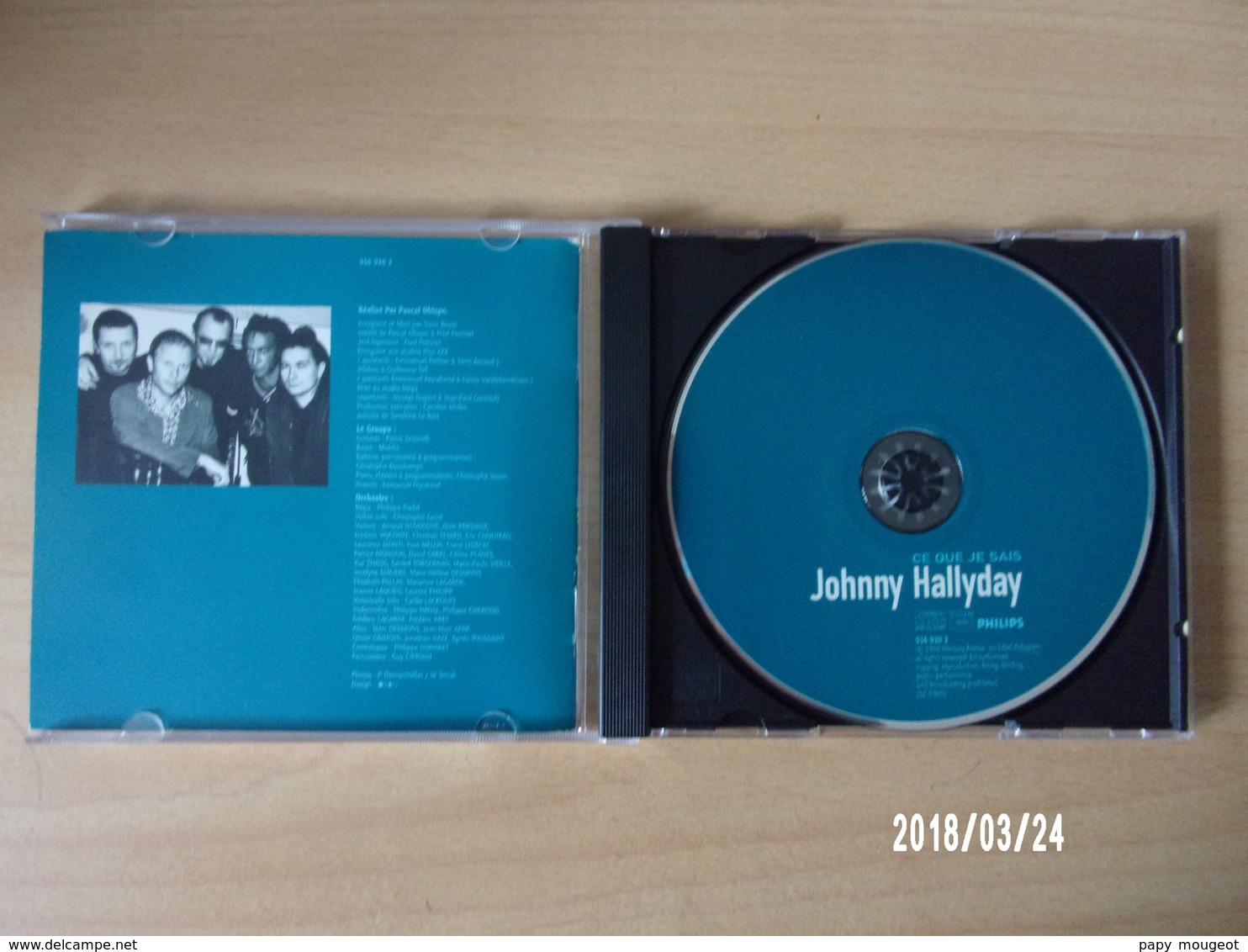 CD - Johnny Hallyday - Ce Que Je Sais - Rock