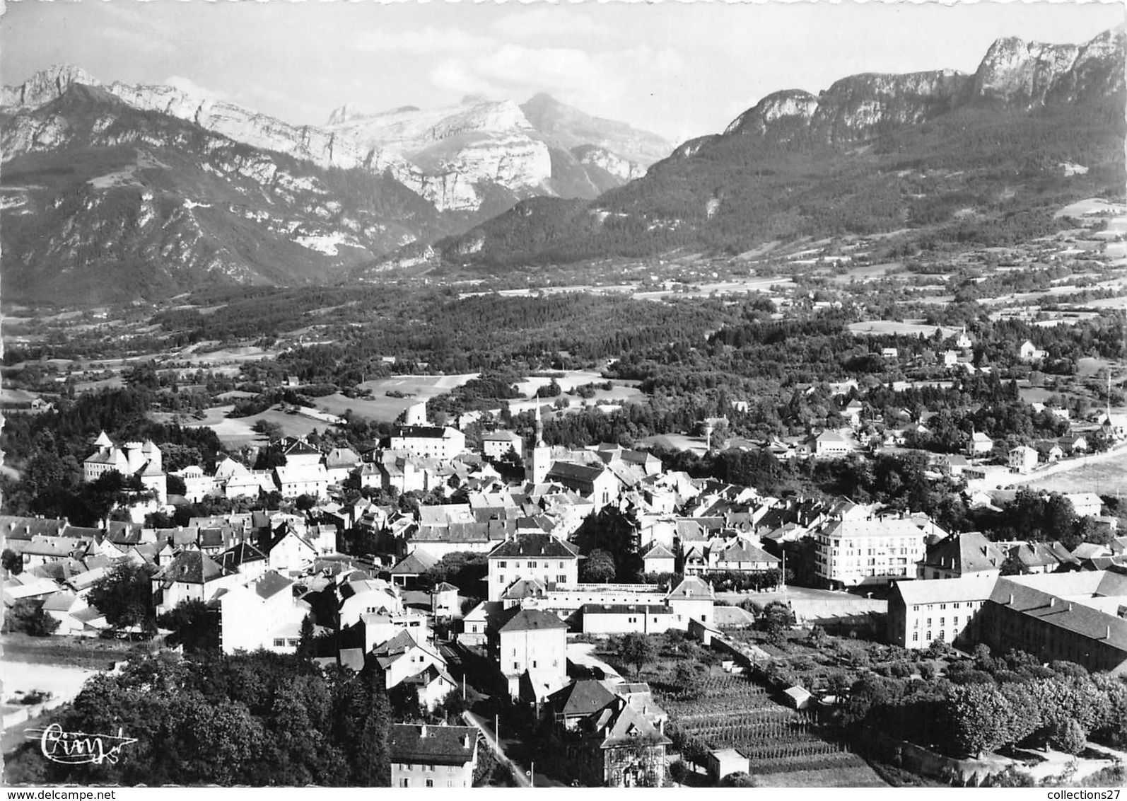 74-LA ROCHE-SUR-FORON- VUE PANORAMIQUE AERIENNE - La Roche-sur-Foron