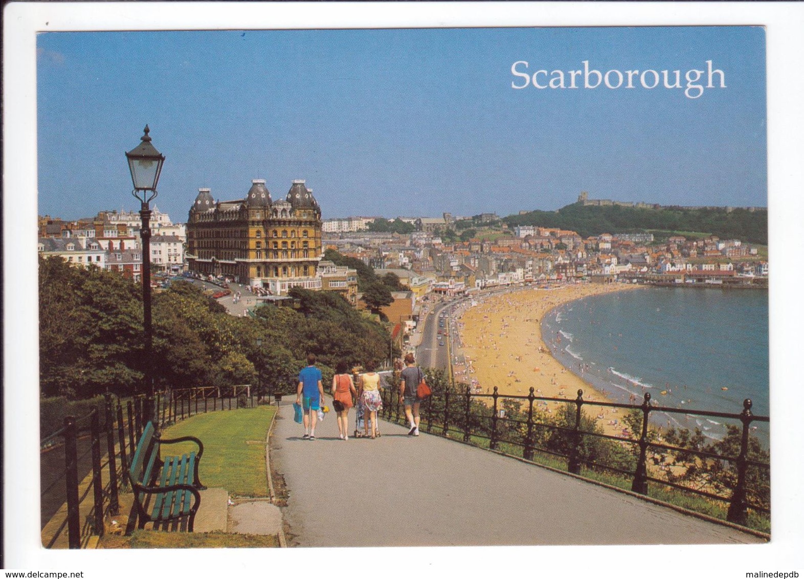 CP - SCARBOROUGH - North Yorkshire - South Bay And Grand Hotel - Scarborough