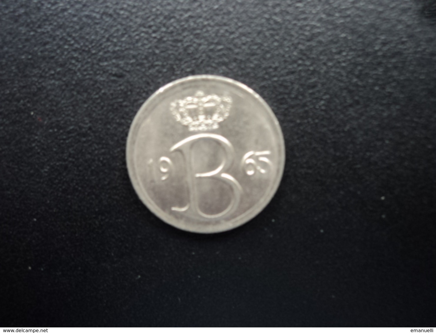 BELGIQUE : 25 CENTIMES  1965   KM 154.1   SUP+ - 25 Centimes