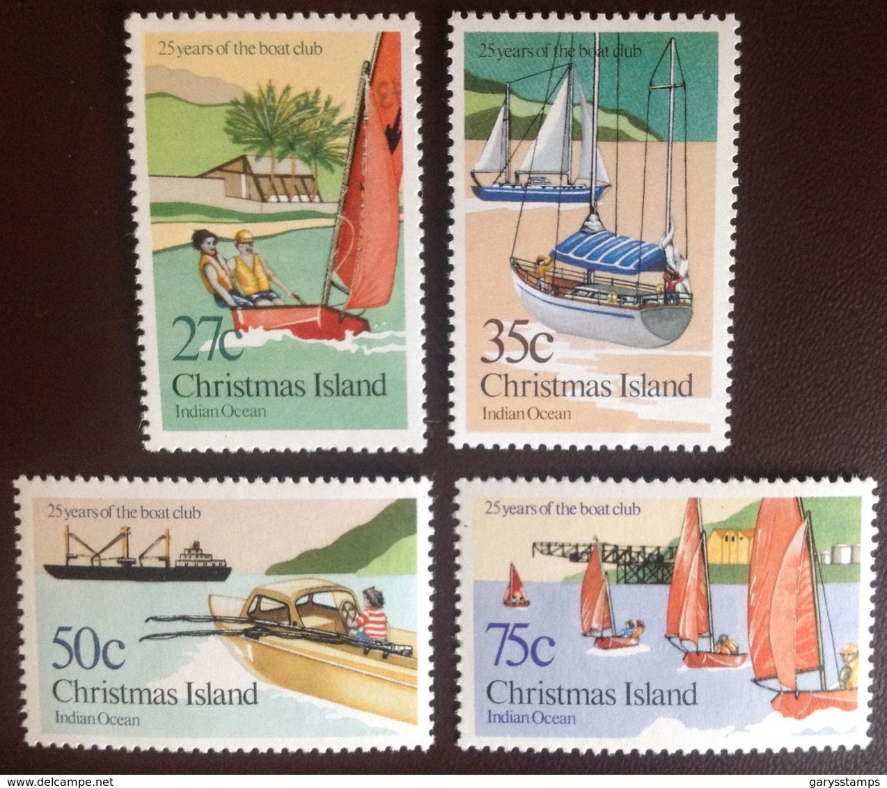 Christmas Island 1983 Boat Club MNH - Christmas Island