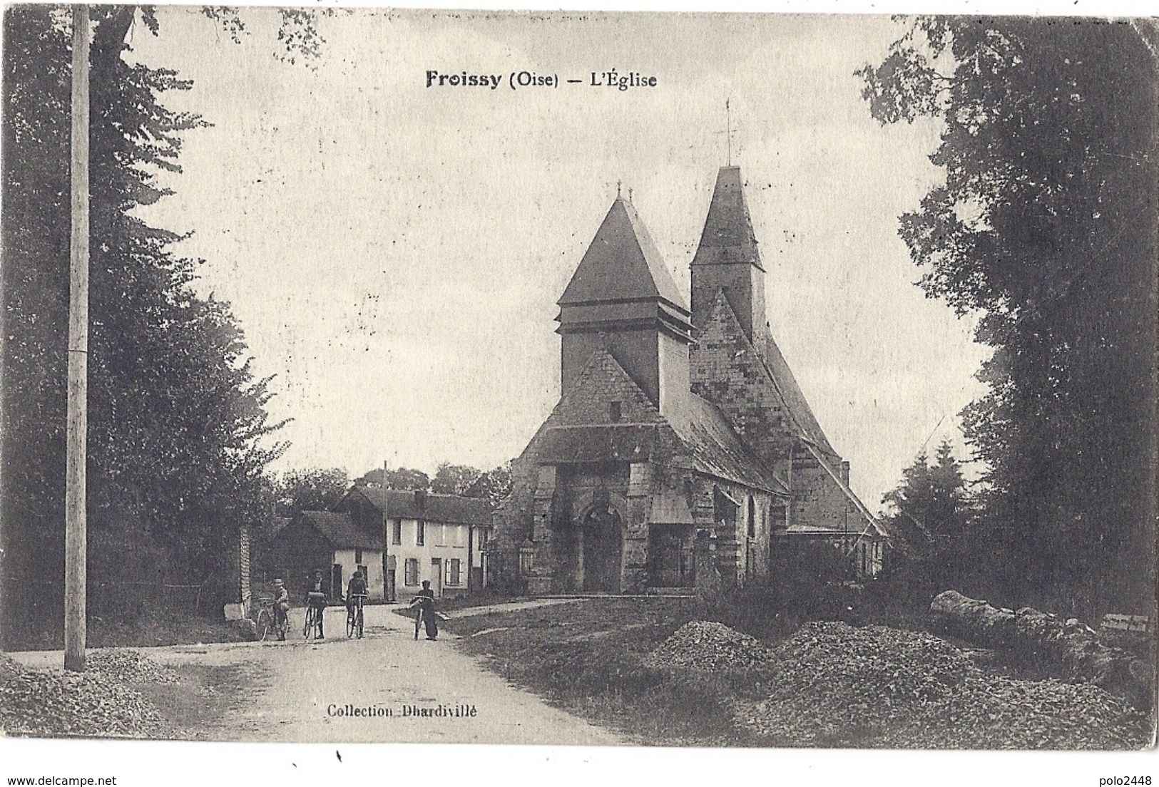 CPA - Froissy - L'église - Froissy