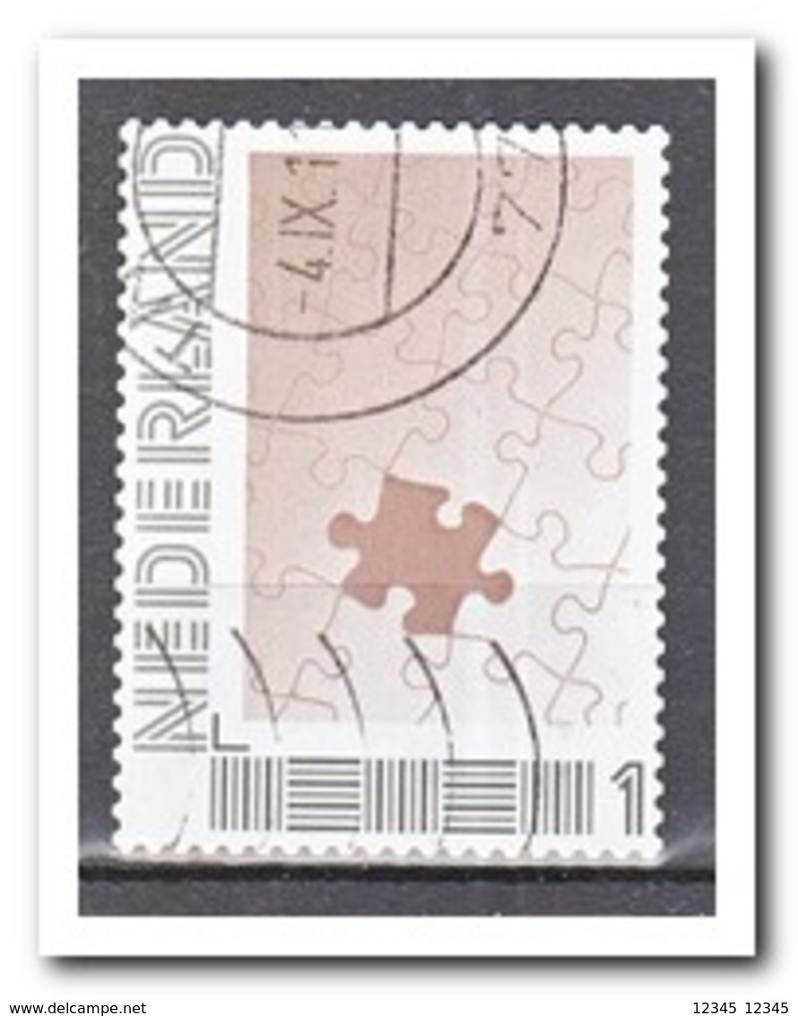 Nederland, Gestempeld USED, Puzzle - Timbres Personnalisés