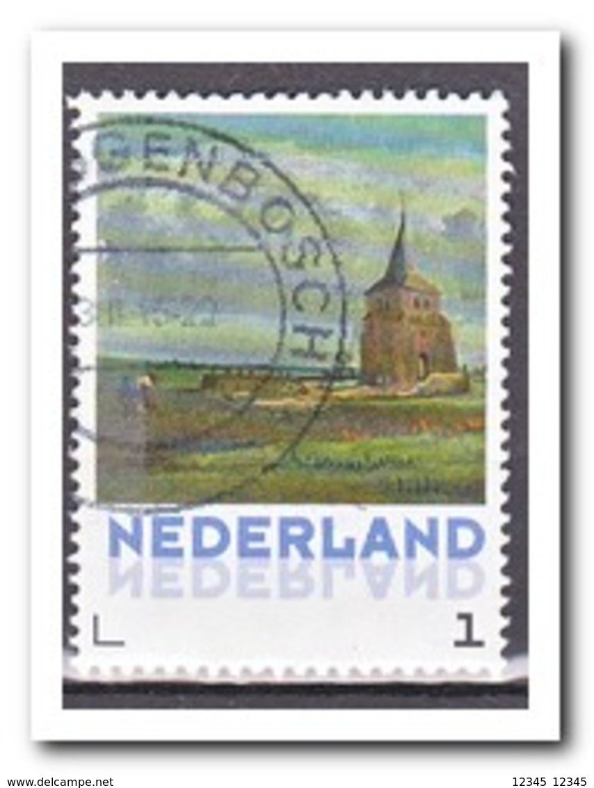 Nederland, Gestempeld USED, Painting - Timbres Personnalisés