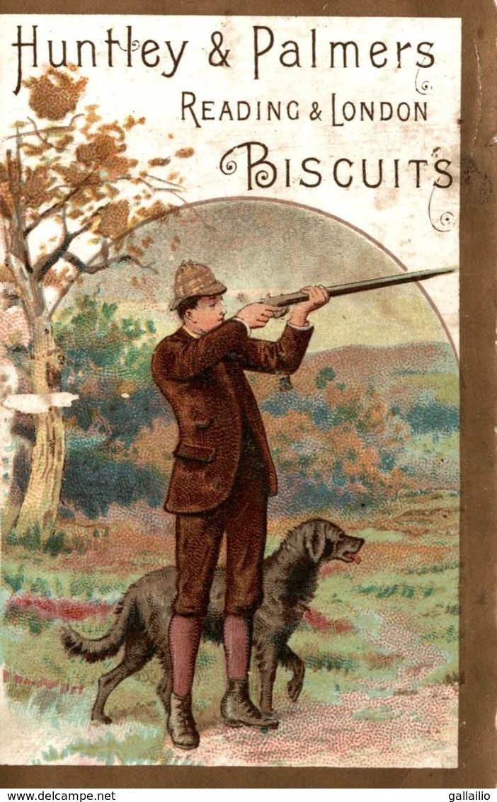 CHROMO BISCUITS HUNTLEY ET PALMERS CHASSE - Autres & Non Classés