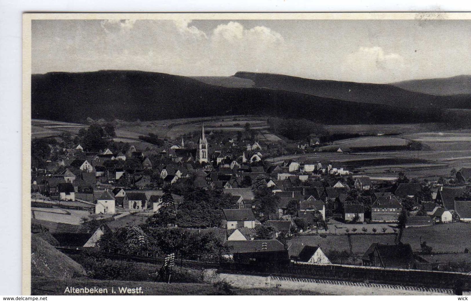 AK Altenbeken I. Westf. Bei Bad Lippspringe, Paderborn, Detmold, Ahlen, Dorsten - "REICHSBAHN-GASTSTÄTTE ALTENBEKEN" Rar - Ahlen