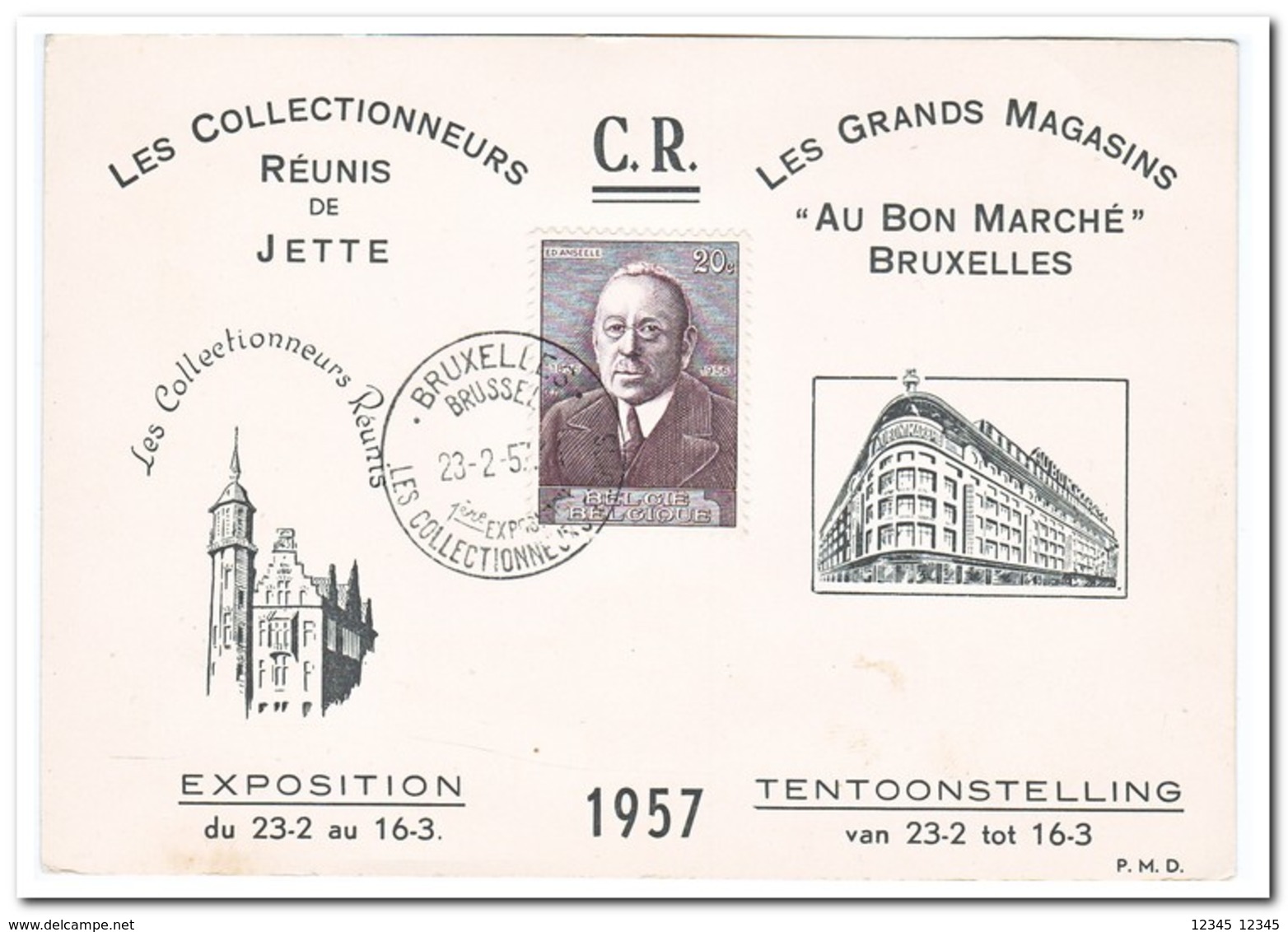 Les Collectionneurs Reunis 1957, Tentoonstelling Van 23-2 Tot 16-3 - Tentoonstellingen