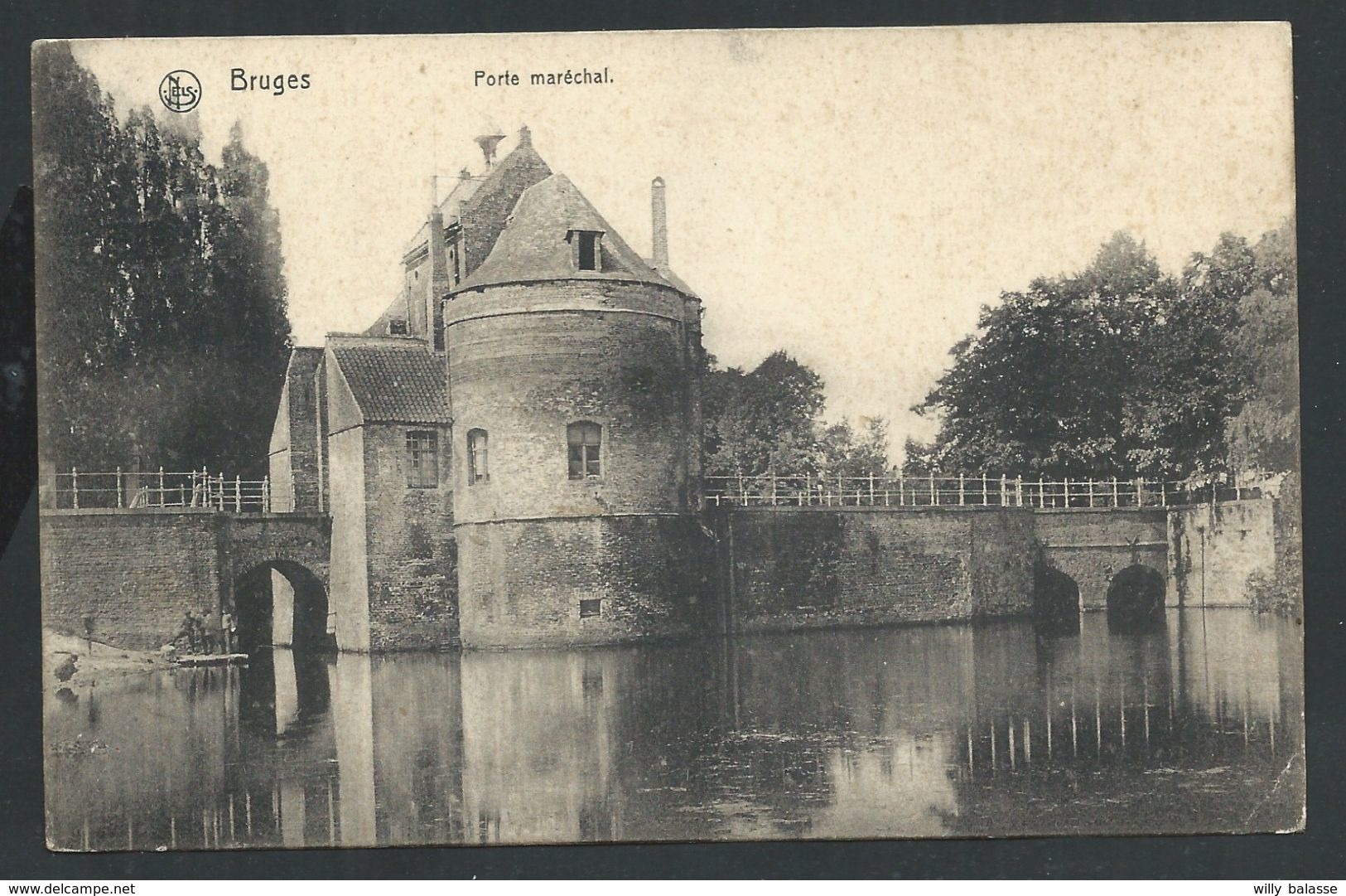 +++ CPA - BRUGES  BRUGGE - Porte Maréchal - Nels  Série 12 N° 84  // - Brugge