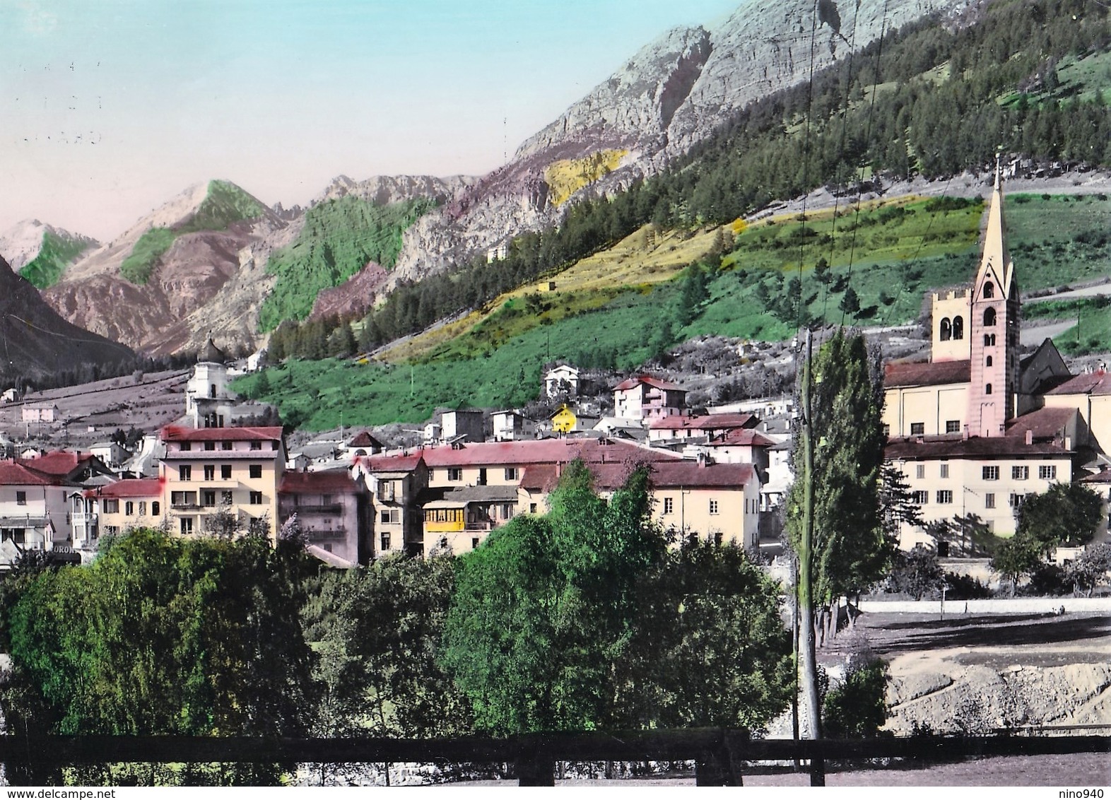 BORMIO (SO) - PANORAMA -  F/G - V: 1957 - Altri & Non Classificati