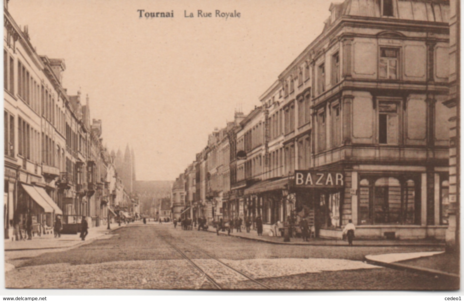 TOURNAI   LA RUE ROYALE - Doornik