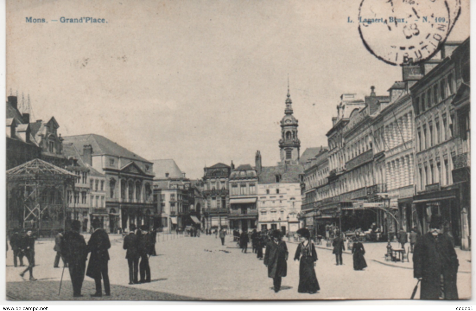 MONS   GRAND'PLACE - Mons