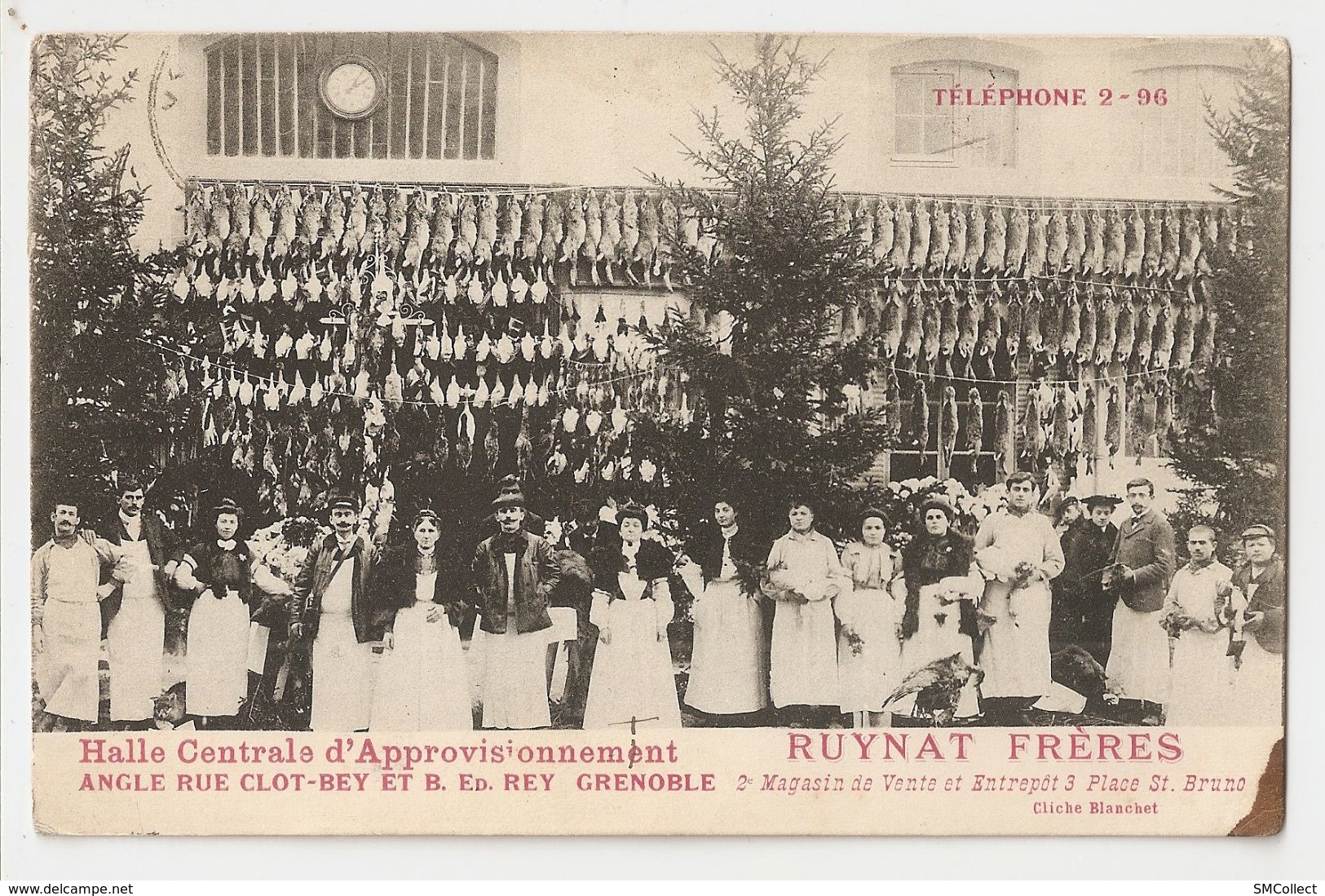 38 Grenoble. Halle Centrale D'approvisionnement Ruynat Frères (1909) - Grenoble