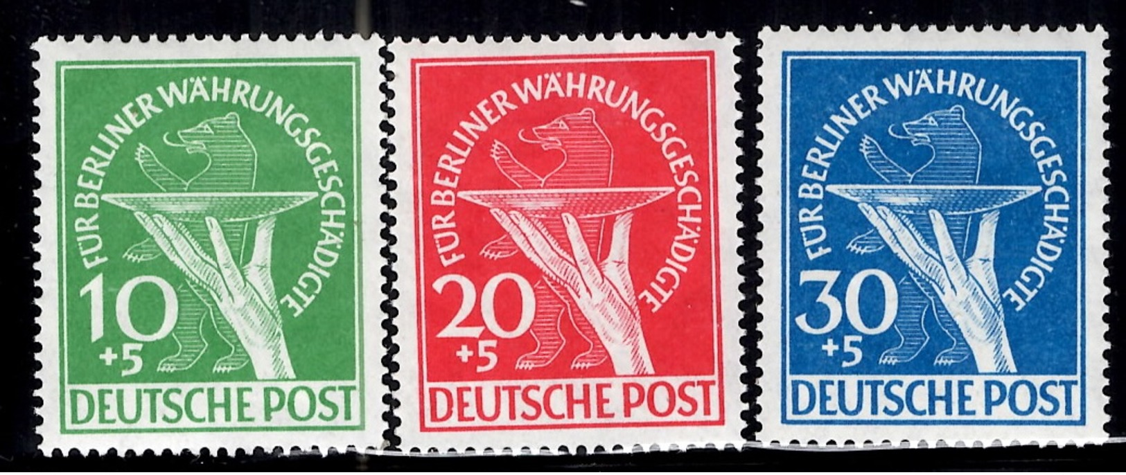 Berlin YT N° 54/56 Neufs *. B/TB. A Saisir! - Unused Stamps